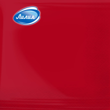 Салфетки Лилия 33х33 2сл 20шт Красный (15)