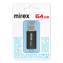 Флэш-диск Mirex 64GB Unit черный