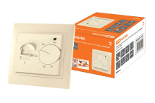 Терморегулятор TDM Таймыр 16А слоновая кость механический