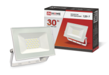 Прожектор диод  30Вт 6500К 2700Лм IP65 белый Inhome СДО-7