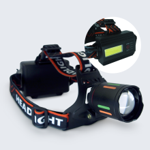 Фон налоб акк Led-TG 3155 Zoom +COB 3x18650 TypeC 1режим