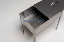 Мангал-коптильня Стандарт 400х240х400х0,7мм коробка (5)