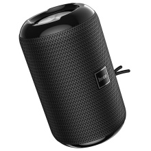 Колонка порт Bt Hoco HC1 5Вт акк 1200мАч FM/MP3(microSD/USB)/AUX/TWS чёрный (1/5/40)