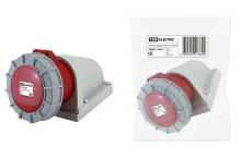 Розетка стац. 3Р+РЕ 16А 380В IP67 TDM (40)