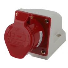 Розетка стац 114 3Р+РЕ 16А 380В IP44 Эра (10)