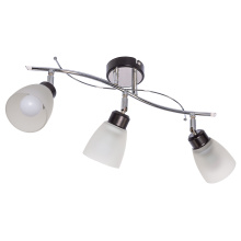Св-к потолоч 3xE27 ЭкономСвет 01611/3CR+BK WT (4)