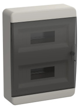 Бокс ЩРН-П-24 IP41 385х290х102мм черн. прозр. дверь IEK TEKFOR