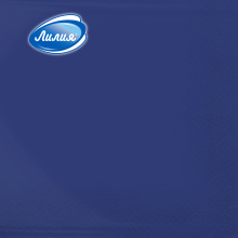 Салфетки Лилия 33х33 2сл 20шт Синий (15)