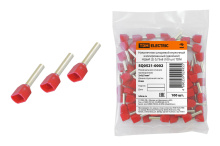 Наконечник штыр втул изол двойной  0.75мм²- 8 TDM НШвИ(2) 100шт (30)