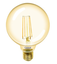 Лампа фил шар G95  8Вт Е27 2700К 810Лм General (20)