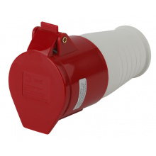 Розетка 224 3Р+РЕ 32А 380В IP44 Эра (10)