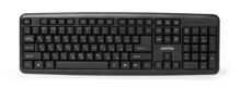 Клавиатура SmartBuy 112 ONE (лат/рус - бел/оранж) чёрный (20) ***