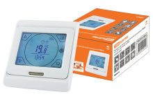 Терморегулятор TDM ТТПЭ-2 16А белый сенсорный