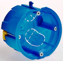 Подрозетник Тусо d65*40 пласт. лапки (156)