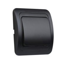 Выкл Smartbuy Марс черный 1кл керамика (10/200)