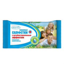 Салфетки влаж  70шт антибактериальные Vestar (24)*
