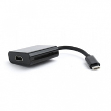 Переходник USB Type-C - HDMI, USB 3.1 Type-C/19F, 0.15м, Cablexpert (1/300)