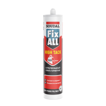 Клей-герметик гибрид-полимерный Soudal FixAll High Tack 290мл суперпрочный белый (12)