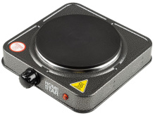 Электроплитка 1конф Homestar HS-1102 1000Вт чугун  d155мм черный (10)