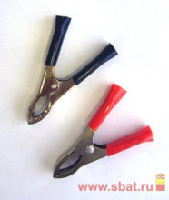 Зажим "крокодил"   5А черный (100)