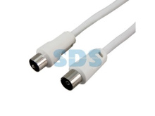 Удлинитель шт. TV - гн. ТV  3м Rexant белый (10)