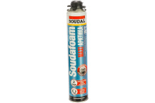 Пена монтаж пистолетная Soudal Maxi Арктика 70л 870мл 1070г зимняя до -25°С (12)