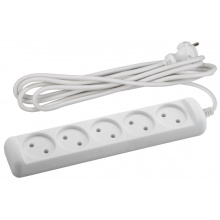 Удл 5гн  3м б/з ПВС 2200Вт 2x1мм² Эра (20)