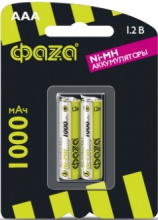 Акк NiMh R 3 1000мАч Фаzа 2xBL (20)
