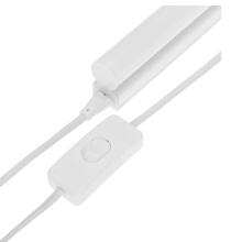 Св-к лин Т5  8Вт 4000К 640Лм IP20 564мм с выключателем Rexant Т5-01 (25)
