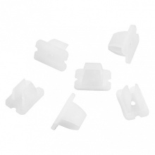 Скоба крепл для неона General NL 8х16мм пластик (10)