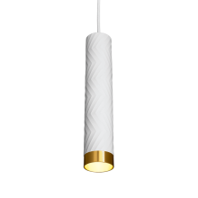 Св-к подвес GU10 Wolta белый золото LINEA D55x280мм