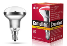 Лампа накал R50 60Вт Е14 Camelion (100)