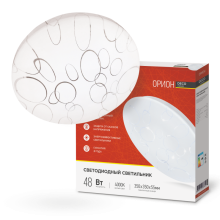 Св-к диод Inhome Deco Орион 48Вт ø350x55мм 6500К IP40 4320Лм (10)