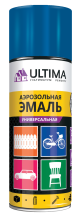 Эмаль аэрозольная синий RAL 5005 520мл Ultima (12)