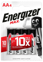 LR 6 Energizer Max  4xBL (E91) (96)*