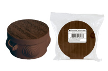 Коробка TDM ø85х40мм бук IP54 4ввода штрихкод (32)