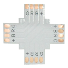 Соед плата 5050 гибкая X для зажим разъема RGB Ecola (5)