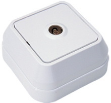 Роз. Makel накладная TV белый (10)