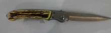 Нож складной  22см 400-1 кость (12)