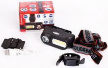 Фон налоб акк UltraFlash 53763 3+3ВтLED (10/120)