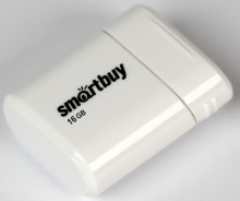 Флэш-диск SmartBuy 16GB LARA белый #