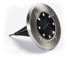 Св-к на солн бат Smartbuy 113 8LED 13см сталь пластик (4/48)