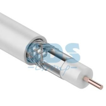Кабель RG-6U 75 Ом CСS/Al/Al 64% Rexant белый (100/600)