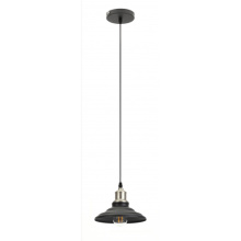 Св-к подвес 1хЕ27 Эра PL4 BK/BN d203мм шагрень черный/темный никель (1)