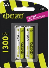 Акк NiMh R 6 1300мА*ч Фаzа 2/блистер (20)