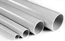 Tруба гладкая ПВХ жесткая 20мм 3м серый U-Plast (156)