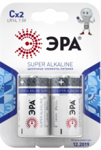 LR14 Эра Super 2/блистер (12/96)