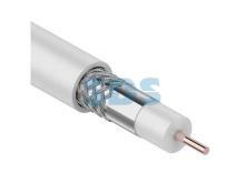 Кабель RG-6U 75 Ом CСА/Al Proconnect 50м белый (12)