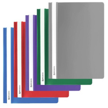 Папка-скоросшив. А4 130/180мкм Brauberg АССОРТИ  (50/25)