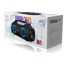 Колонка порт Bt SmartBuy 5340 Warlord 80Вт MP3(microSD/USB)/FM/AUX/LED-подсв/пауэрбанк чёрный (4)